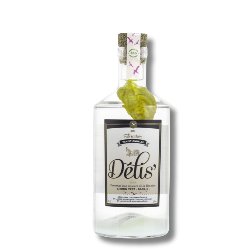 Délis' Citron vert et basilic 70cl