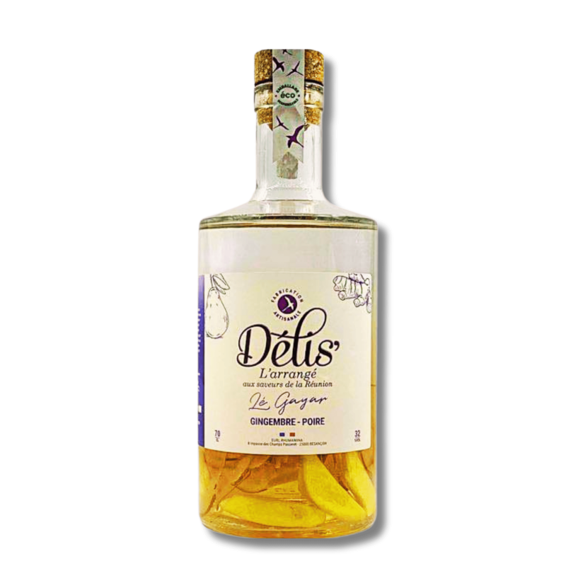 Délis' Gingembre-poire 70cl