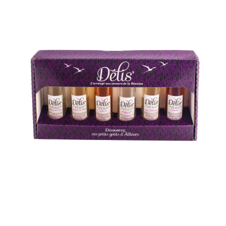 Coffret découverte de 6 mignonnettes de 5cl