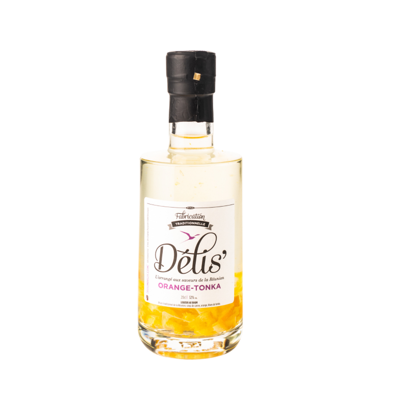 Délis' Orange et fève de tonka 20cl