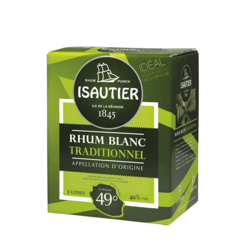 Rhum Isautier - 3 litres - 49°