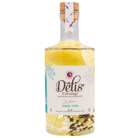 Délis' Citron et thym en 70cl